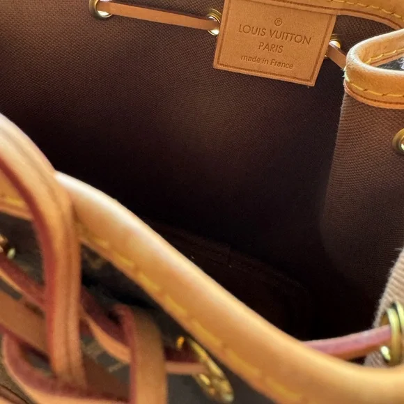 Louis Vuitton 100% authentic Monogram Nano Noe Bag M41346 - Picture 14 of 15